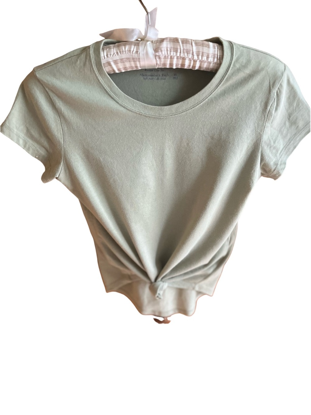 Abercrombie & Fitch Crew Love Tie Knot Tee